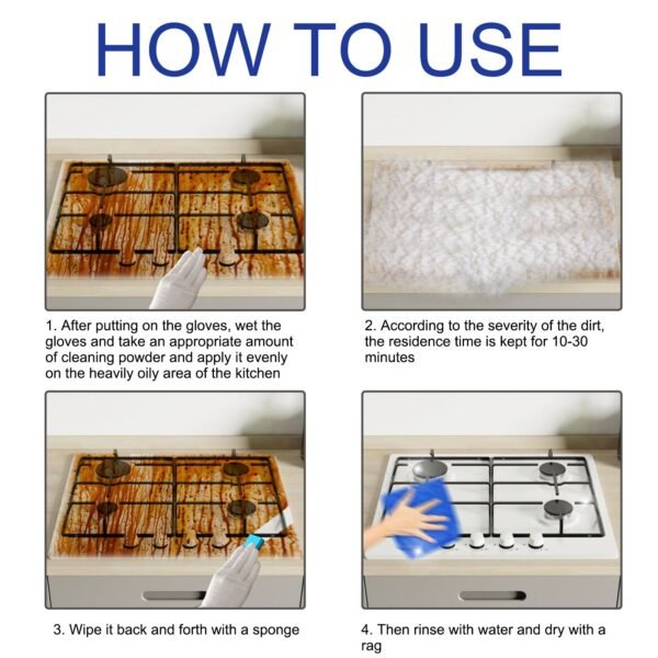 Kitchen Protective Cleaning Powder