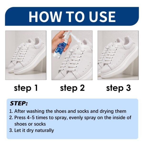 Shoe & Sock Antibacterial Spray