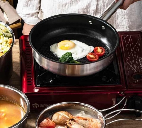 Stainless Steel Campfire Cooking Set